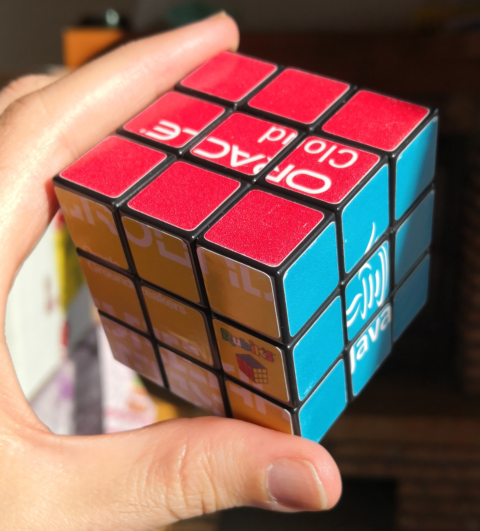 My geeky rubik cube solved